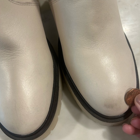 Free People boots, no wear, small stain/penny. Sz 41 ( 11US) James chunky - Picture 12 of 12